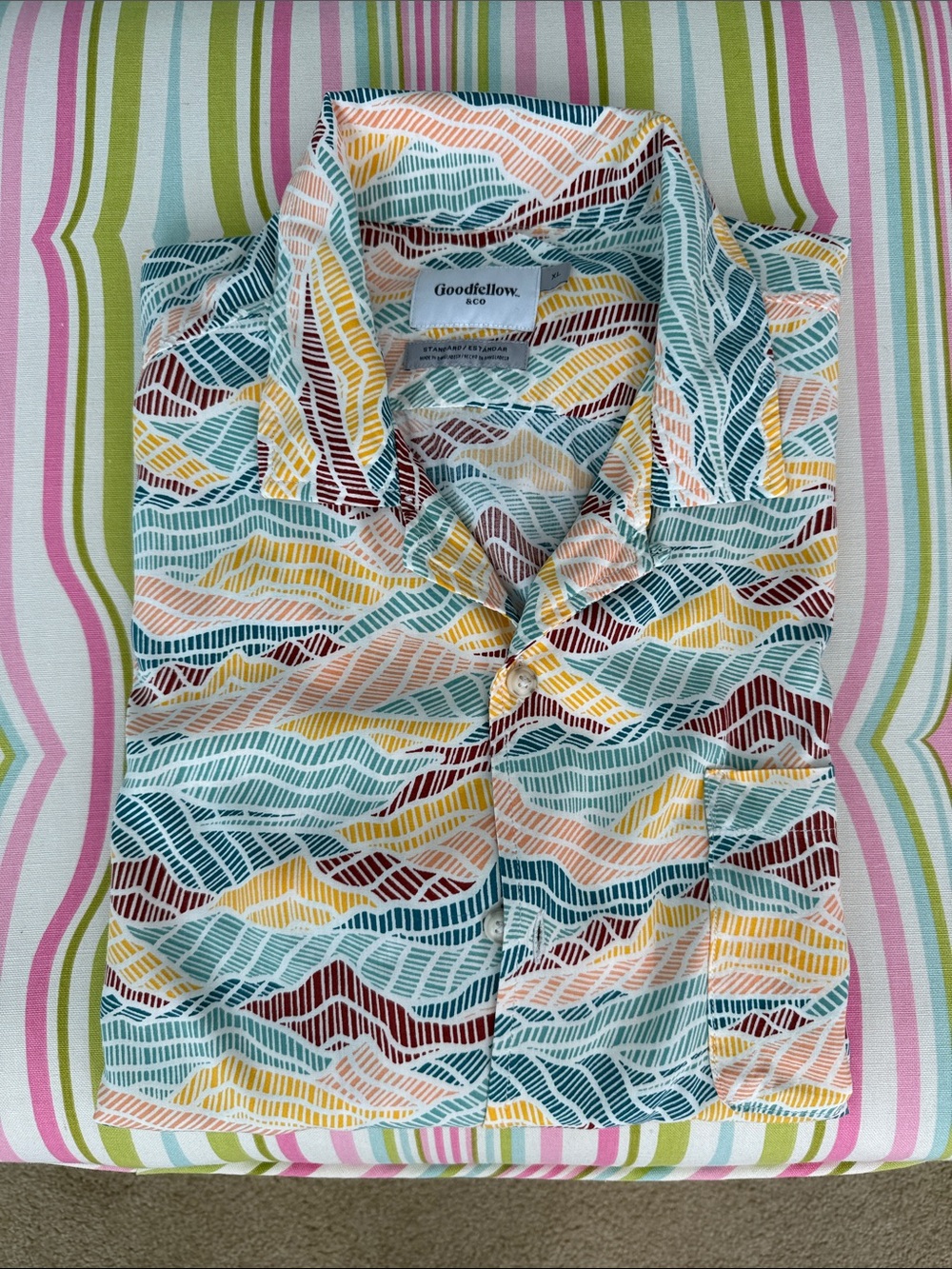 Men’s Goodfellow & Co SSshirt size XL 💯% rayon